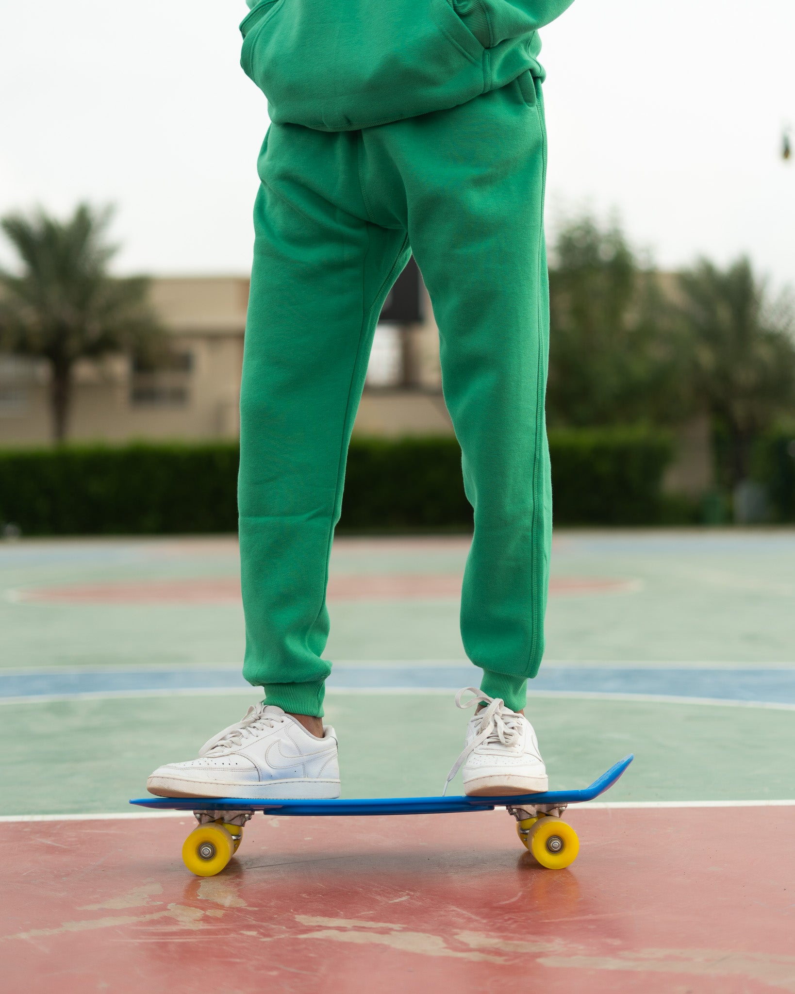 Green Fleece Pant