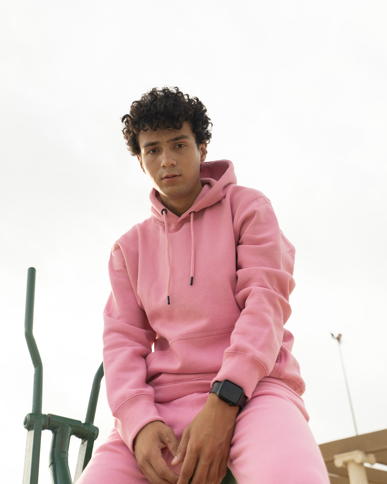 High Quality Pink Fleece Hoodie - Weaves & Knits