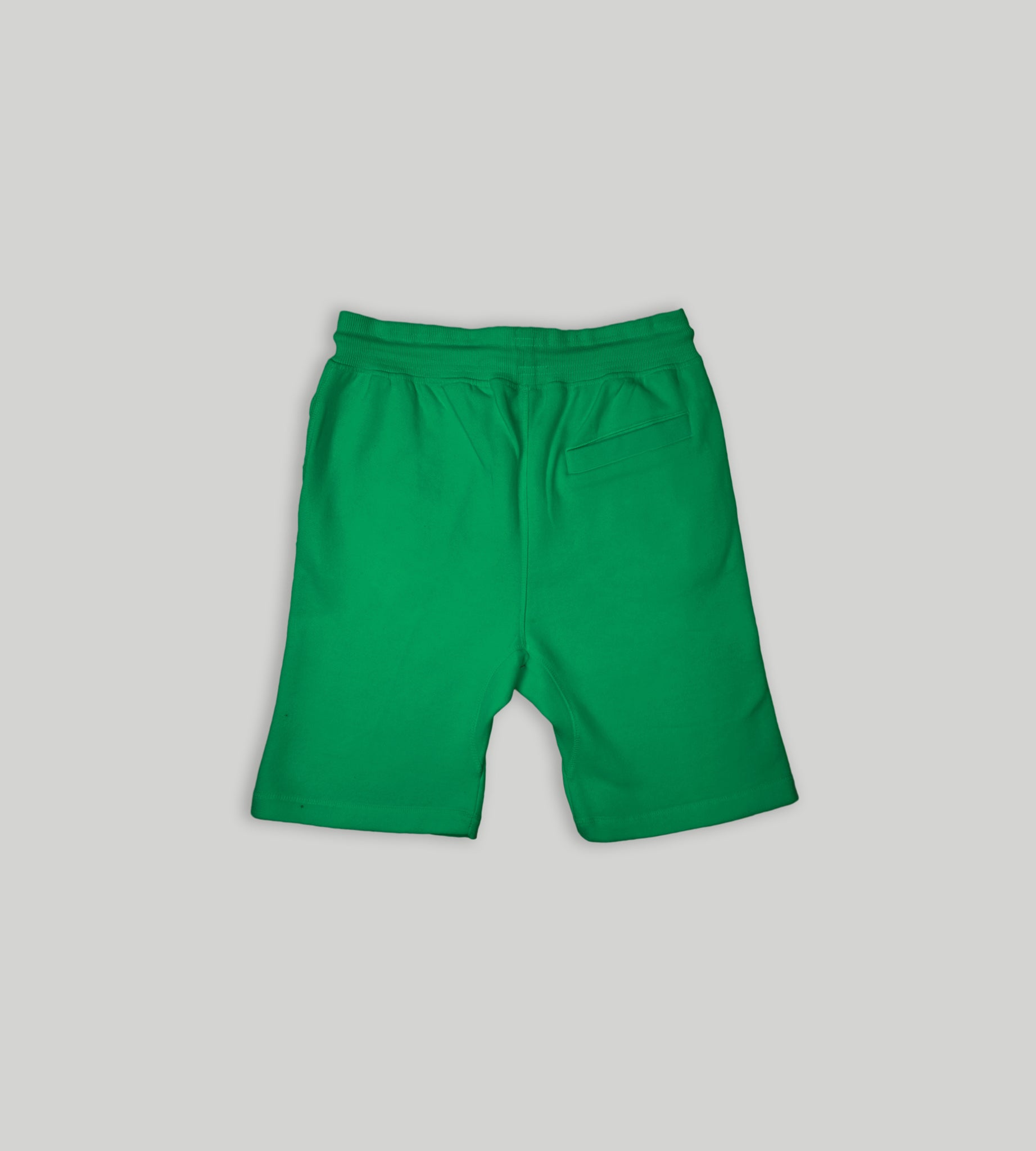 Green Fleece Shorts