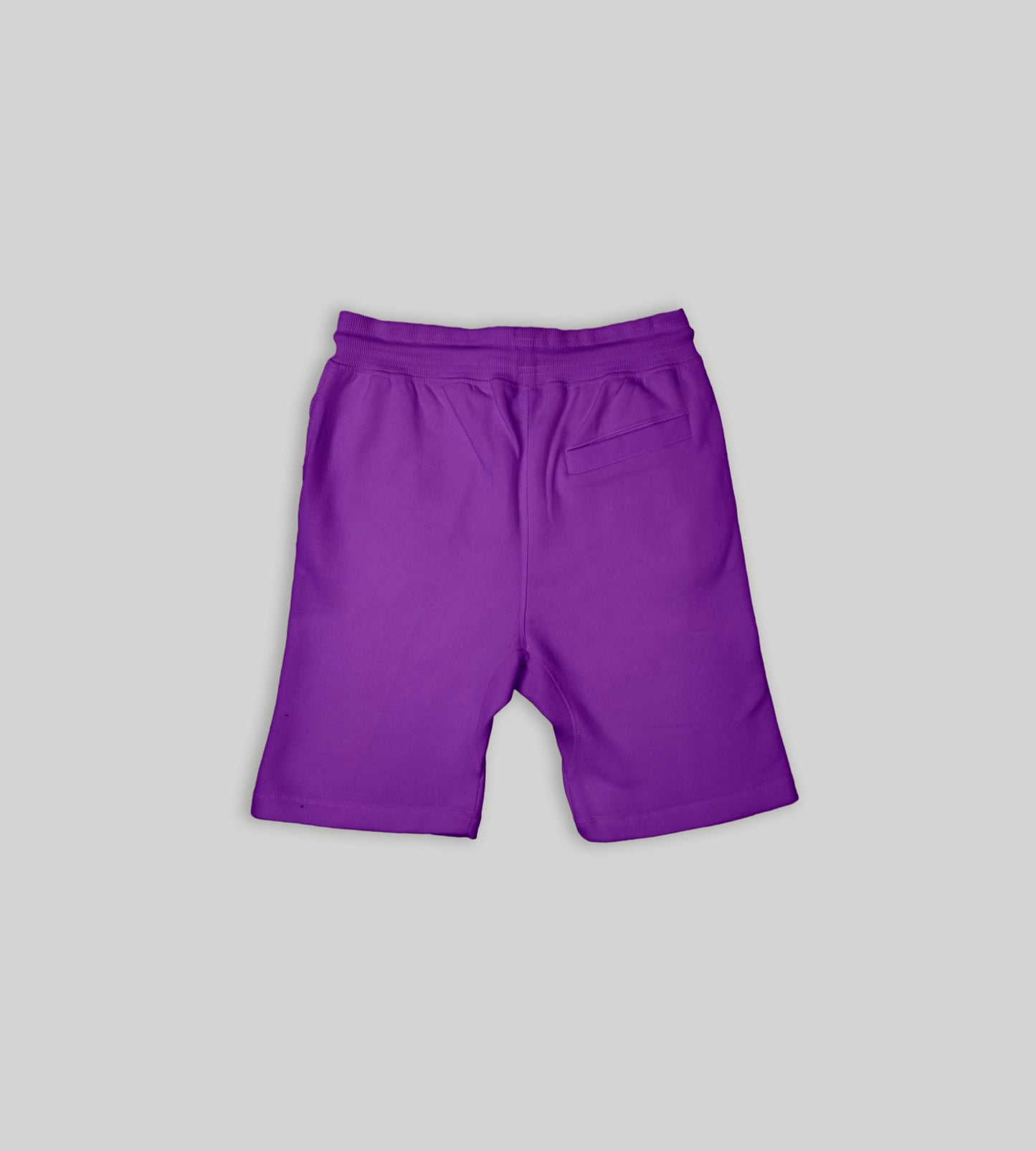 Purple Fleece Shorts