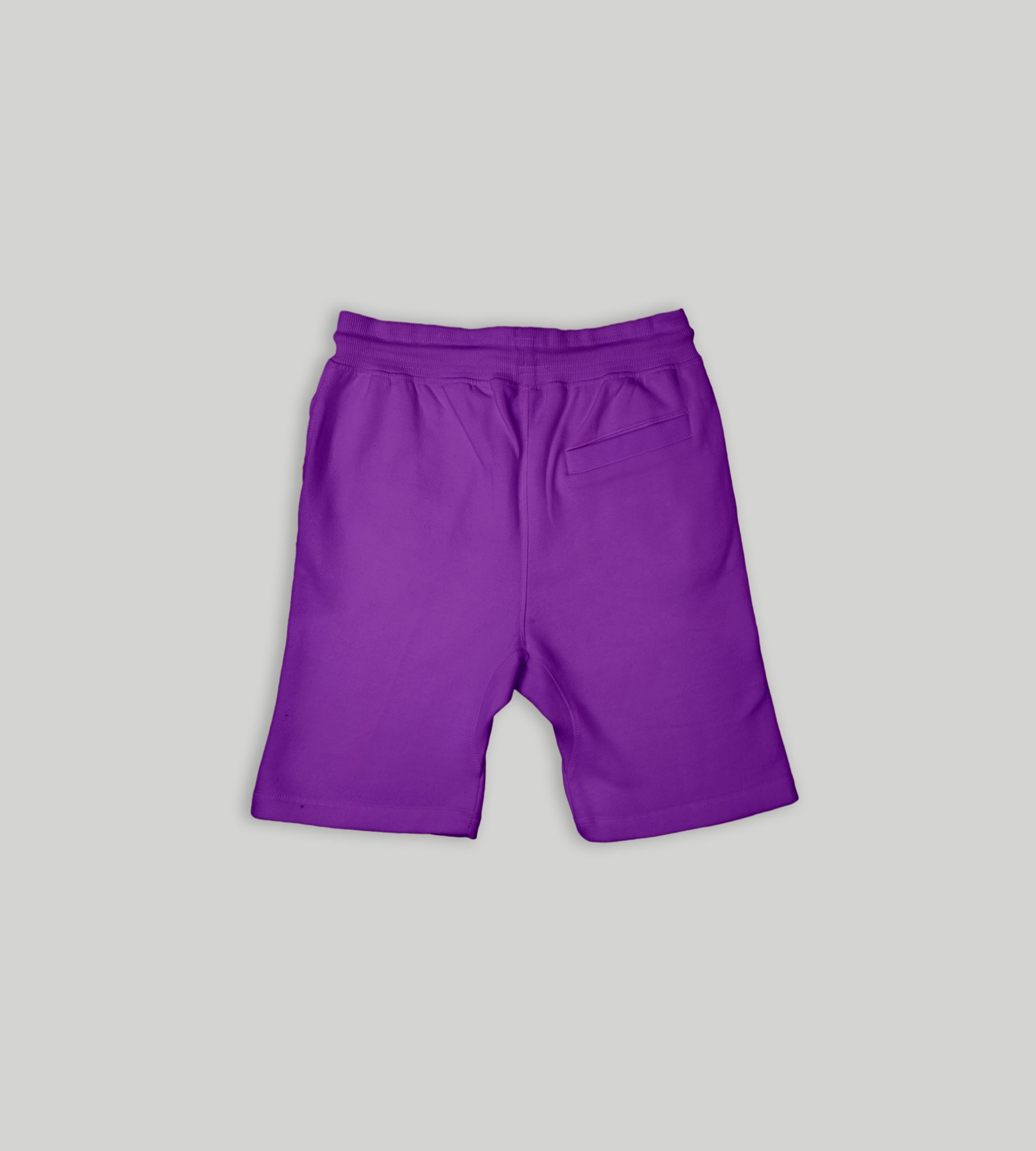 Purple Fleece Shorts