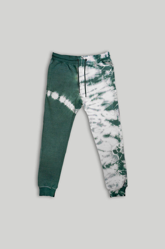 Trippy Green Tie Dye Jogger Pant - Weaves & Knits